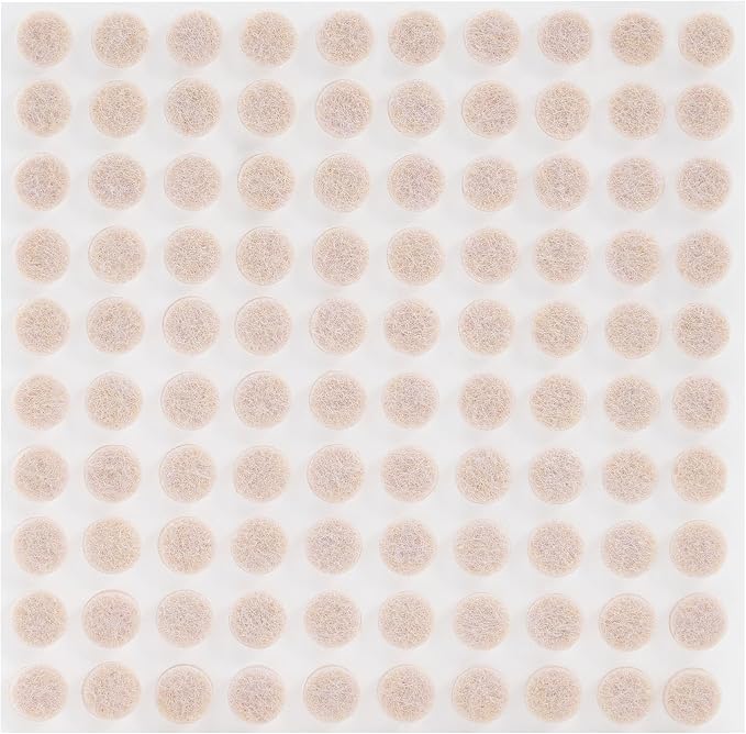 CO-Z 100pcs Felt Cabinet Door Bumpers, Small Pads by CO-Z