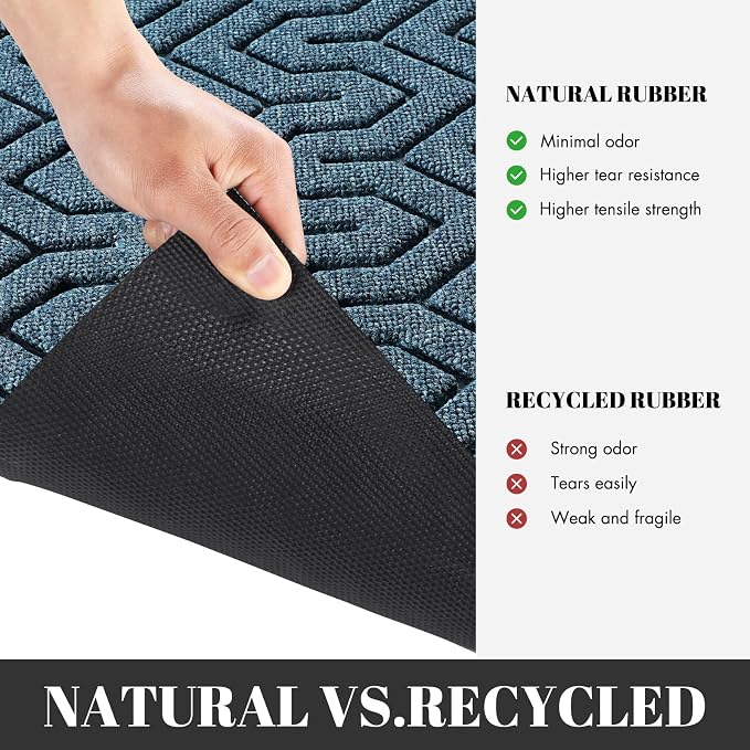 Yimobra Large Door Mat Outside Entrance 47x24, Waterproof Heavy Duty Outdoor - Image 6