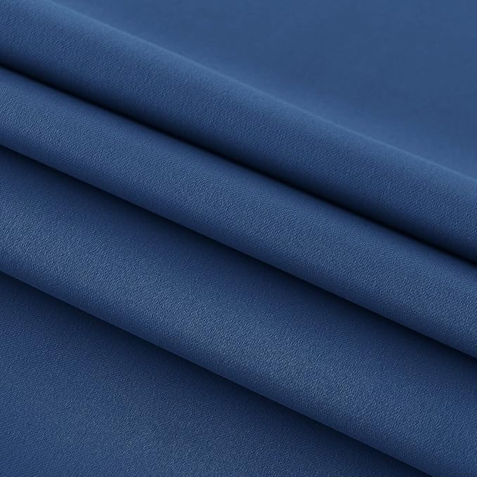 DWCN French Door Curtains – Rod Pocket Thermal Blackout Curtain - Image 5