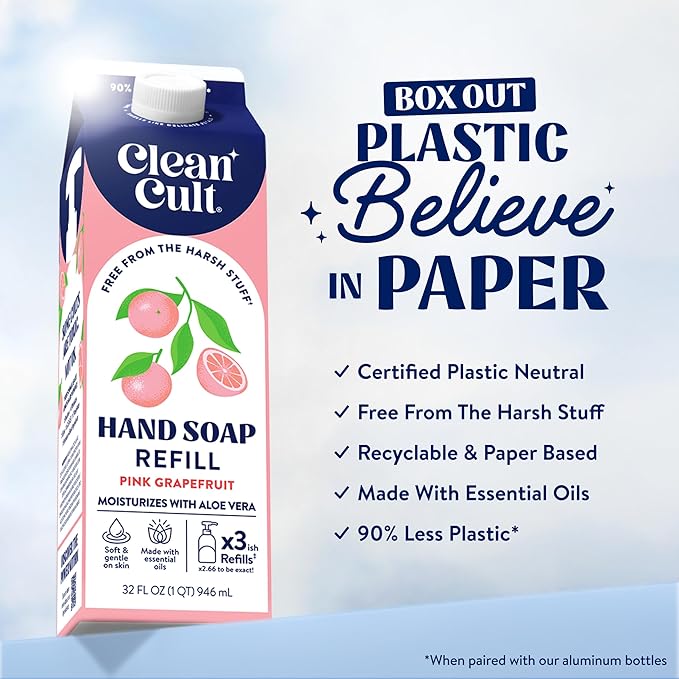 Cleancult Liquid Hand Soap Refill - Image 2