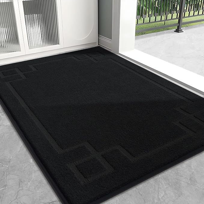 BEQHAUSE Door Mat 32" x 48", Non-Slip Door Mats Indoor Entryway Rugs Washable - Image 8