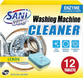 SANI 360° Washing Machine Cleaning tablets, 12 pack is Formulated by SANI360%C2%B0