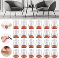 24PCS Upgraded Silicone Chair Leg Floor Protectors by Violibar