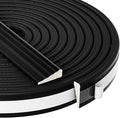QDiShi 196" Wedge-Shape Weather Stripping Door Seal Weatherproof Foam Seals by QDiShi
