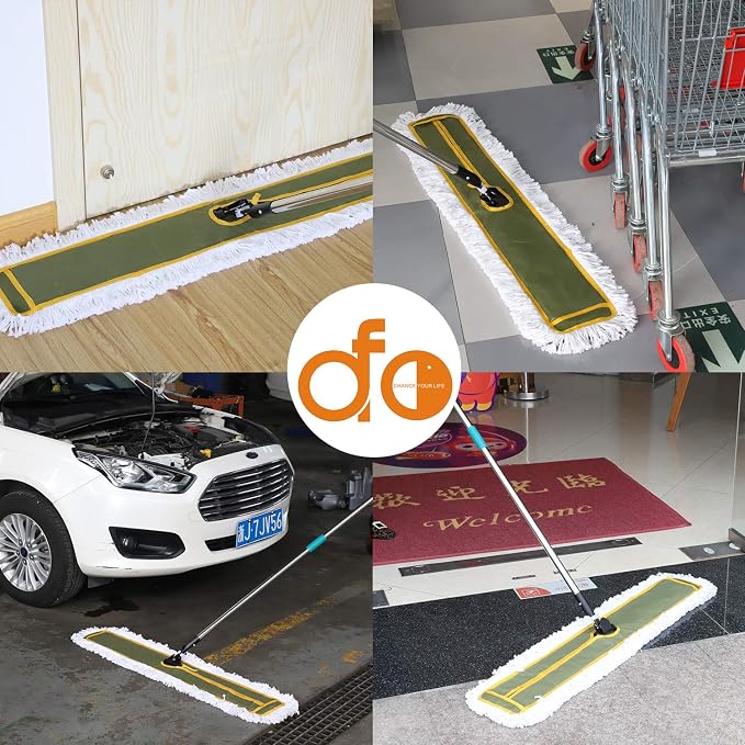 OFO 43inch Industrial Commercial Dust Mop 2 Sets // Heavy Duty Dust Mop // - Image 5