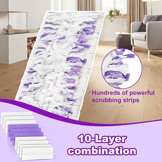 20 Count Disposable mop Pads Refills Compatible - Image 3