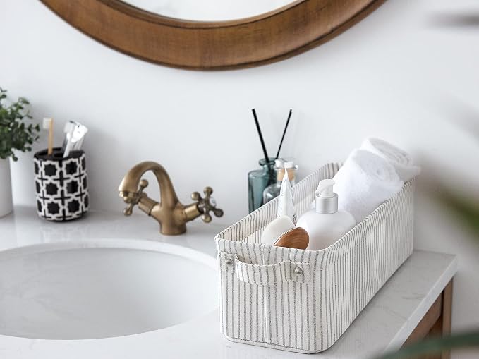 StorageWorks Narrow Storage Bins, Small Basket - Image 4