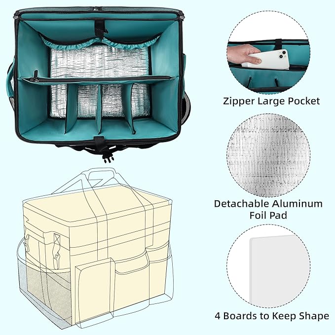 Rolling Cleaning Caddy Bag - Image 5