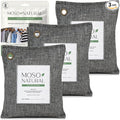 Moso Natural Air Purifying Bag 200g Bamboo Charcoal Odor Absorber by MosoNatural