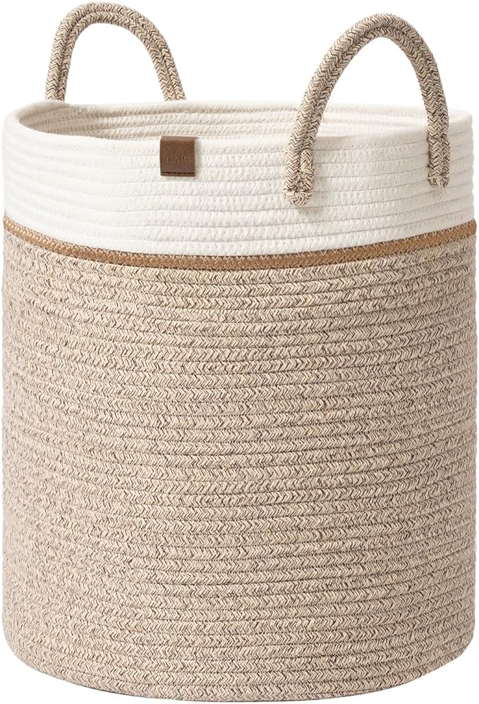 LA JOLIE MUSE Woven Basket Rope Storage Baskets by LaJol%C3%ADeMuse