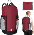 BALEINE 120L Laundry Bag Backpack, 900D Oxford Fabric Large Travel Laundry Bags by BALEINE