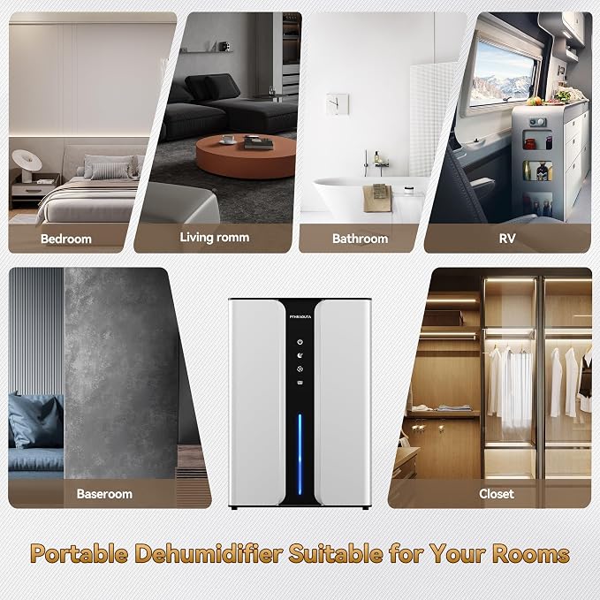 95oz Home Dehumidifier, Quiet dehumidifier - Image 8
