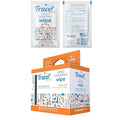 Hand Sanitizing Travel Wipes – 15ct Individually Wrapped | Fragrance-Free by TravelWipes