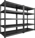 REIBII 72" H Garage Shelving Load 2500 LBS, Heavy Duty Storage Shelves by REIBII