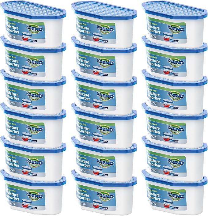 Moisture Absorbers, 18 Pack, Compact Dehumidifier by Ksend
