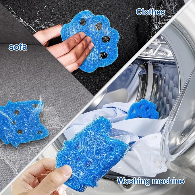 Reusable Pet Hair Remover for Laundry, Effective Cat & Dog Hair Catcher for - Image 4