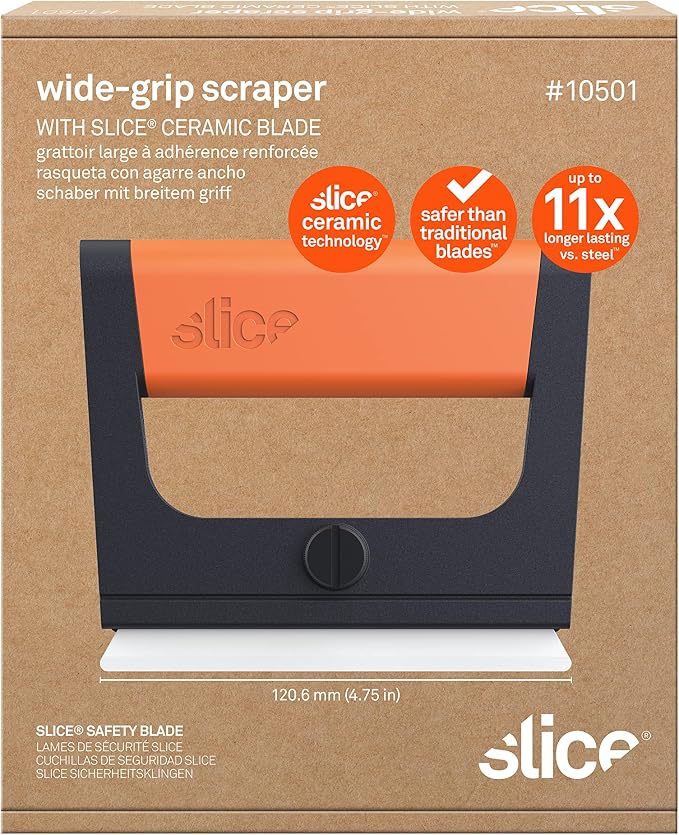 Slice 10501 Wide Scraper, Easy Clean, Ceramic Blade Lasts 11x as Long as Metal - Image 6