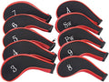 Sword &Shield sports Neoprene Zipper Golf Club Iron Head Covers Iron Covers by Unknown