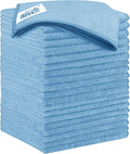 HOMEXCEL Microfiber Cleaning Cloth 20 Pack 11.5 x 11.5 inch Microfiber Towels by HOMEXCEL