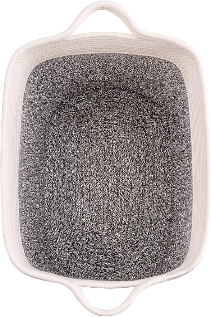Medium and Large Woven Basket//With Handle, Used - Image 6