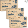 Poesie Travel Laundry Detergent Sheets 120 Sheets Liquidless Clothes Washing by Poesie
