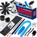 Dryer Vent Cleaner Kit, Upgrade Noiseless Dryer Lint Vacuum Attachment by Bluesea