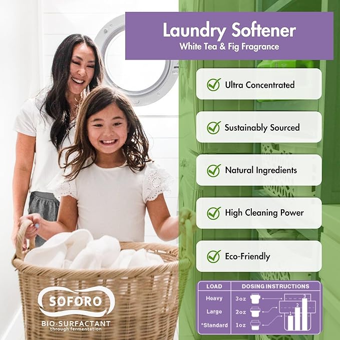 Happy Elephant Liquid Laundry Bundle, Natural Laundry Detergent & Fabric - Image 6