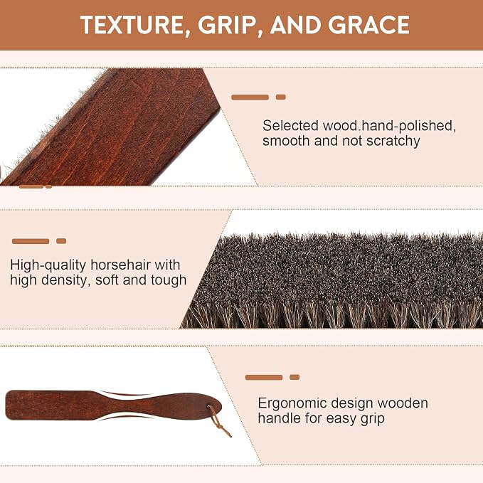 100% Horsehair Upholstery Brush - Image 5