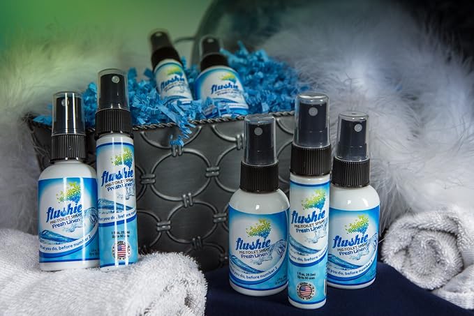 Flushie Pre-Toilet Sprays for Poop Travel Size Toiletries Bathroom Spray for - Image 4
