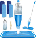 Spray Mop for Hardwood Floors Cleaning: Microfiber Wet Dry Floor Mops by EXEGO