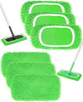 Reusable Wet Pads Refill for Swiffer Sweeper Mop, Dry Sweeping Cloths & Wet by BEVAUEG