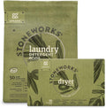 Grab Green Stoneworks Laundry Detergent Pods and Dryer Sheet Bundle, Olive Leaf by GrabGreen