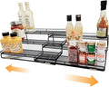 3 Tier Wide Expandable Cabinet Spice Rack Organizer by DOTORYDESIGN