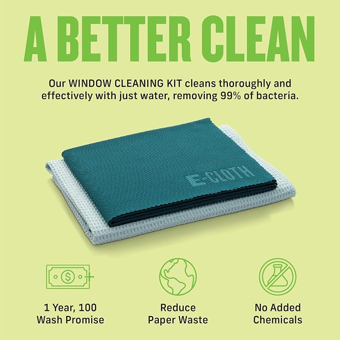 E-Cloth Microfiber Cleaning Cloth Glass Kit - Image 5