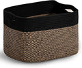 Woven Cotton Rope Storage Basket by ICERZCZ