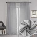 Chyhomenyc 120 Inch Long Sheer Curtains by Chyhomenyc