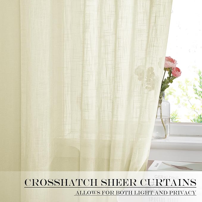NICETOWN French Sheer Door Panel - Image 5
