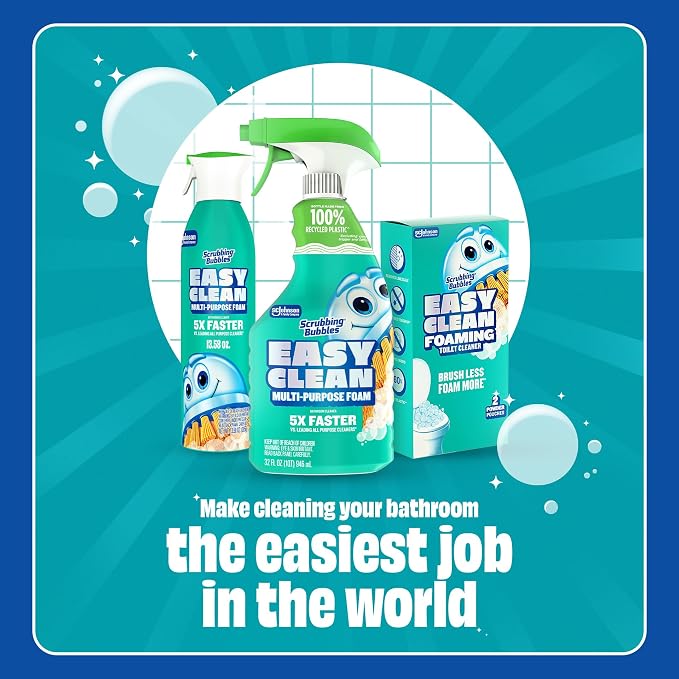 Scrubbing Bubbles Easy Clean Foaming Multipurpose Bathroom Cleaner Spray - Image 8