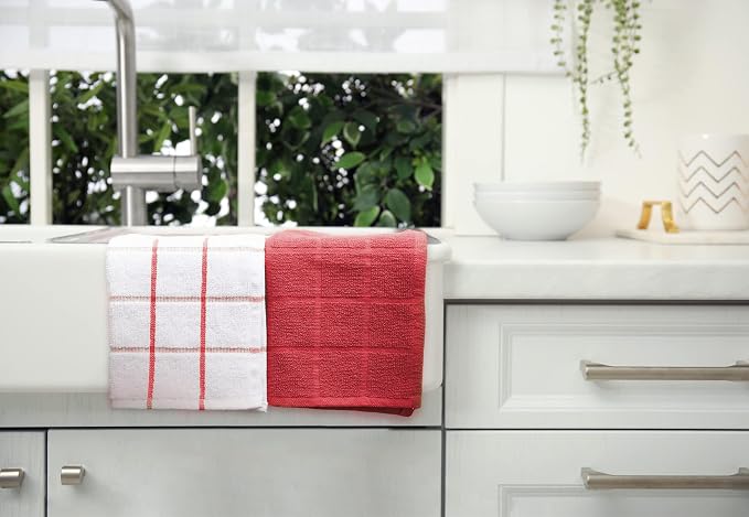 100% Cotton Kitchen Towels and dishcloths Sets, Super Soft & Absorbent - Image 6