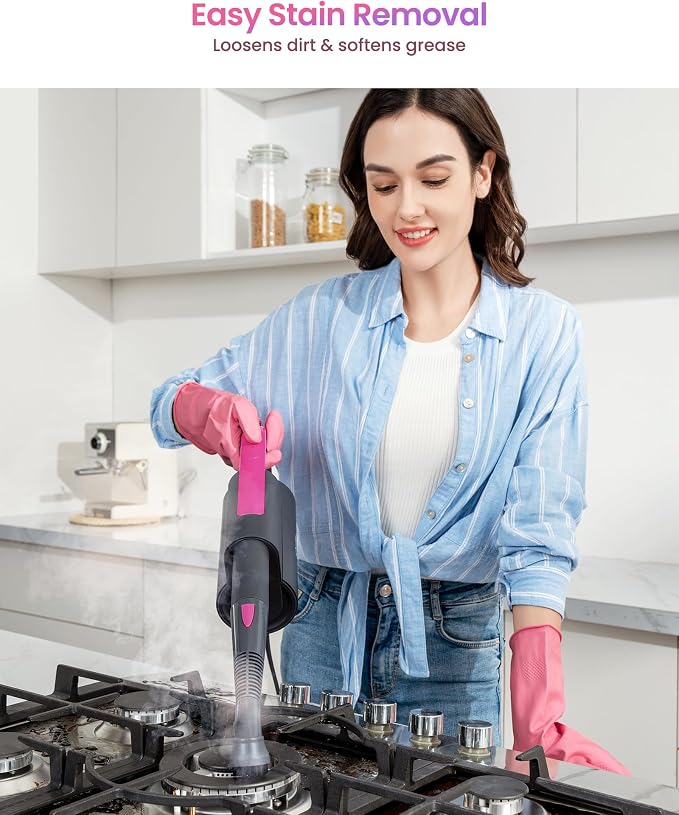 Schenley 19-in-1 Steam Mop Dual-Rod Design - Image 5