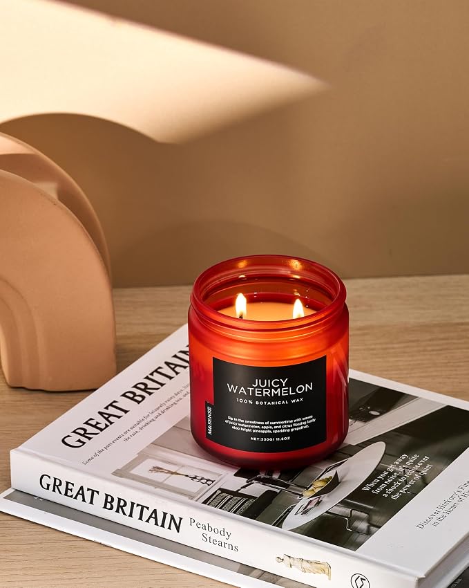 M&SENSE Juicy Watermelon Scented Candle - Image 7