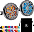 2 Pieces 316L Car Aromatherapy Oil Diffuser Air Freshener by Tatuo