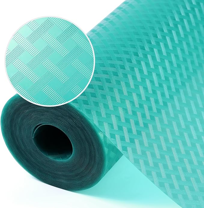 Blue Shelf Liners for Kitchen Cabinets Refrigerator Liners Waterproof & by StaHom
