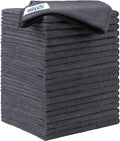HOMEXCEL Microfiber Cleaning Cloth 20 Pack 11.5 x 11.5 inch Microfiber Towels by HOMEXCEL