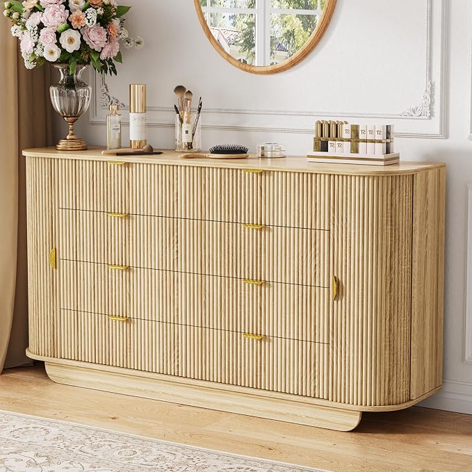63" Tambour Dresser for Bedroom - Image 6