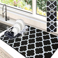 Dish Drying Mat for Kitchen Counter, Hide Stain Anti Absorbent for Kitchen by Etomiel