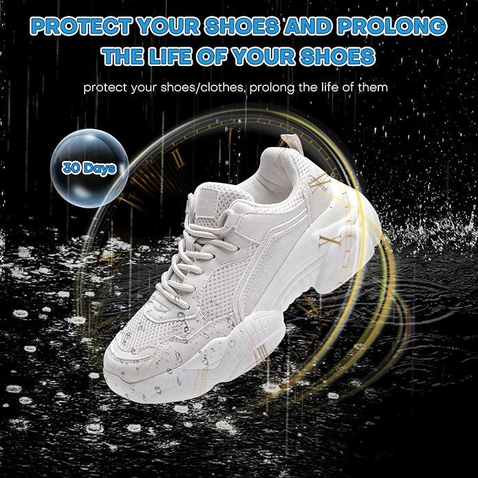 etching Shoe Protector Spray, Suede Protector Spray, Rain & Stain Waterproof - Image 6