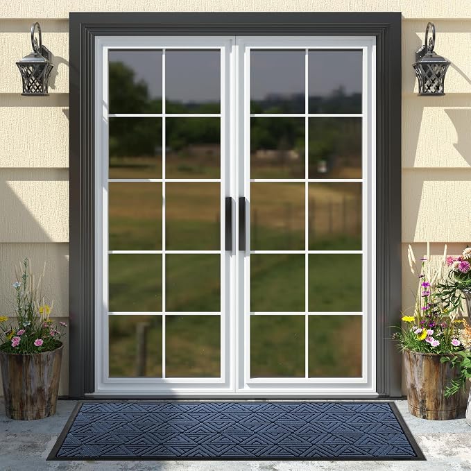 Yimobra Large Door Mat 47x24, All-Weather Waterproof Non-Slip Welcome Matt - Image 3