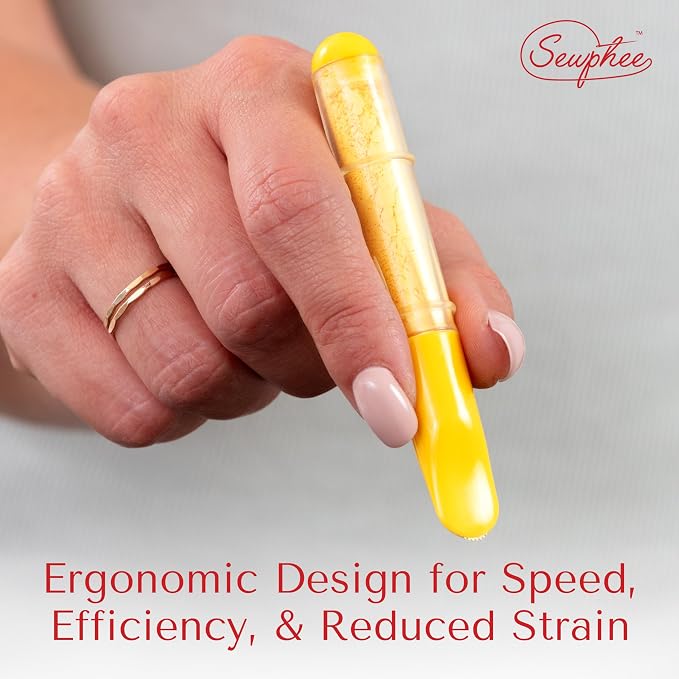 Fabric Markers for Sewing – Ergonomic Tailors Chalk Pen - Image 6