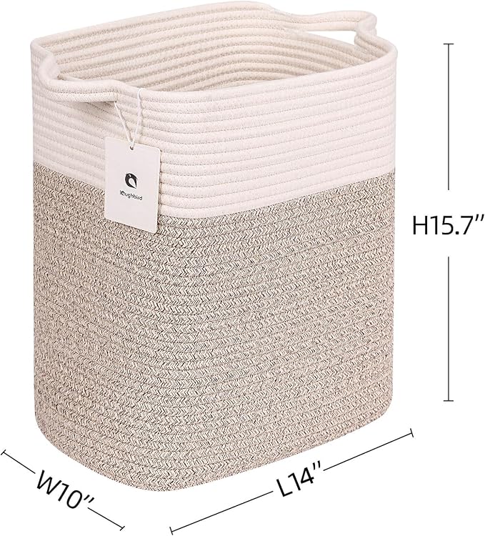 Medium and Large Woven Basket//With Handle, Used - Image 4